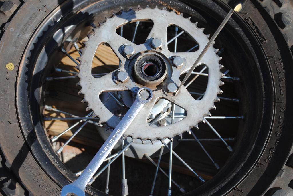 Chain and Sprockets Replacement Pictorial